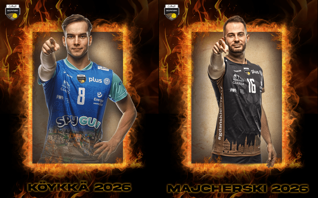 Libero Trefla Gdańsk zostają na sezon 2024/2025. Majcherski i Kunda kontynuują grę w&nbsp;PlusLidze
